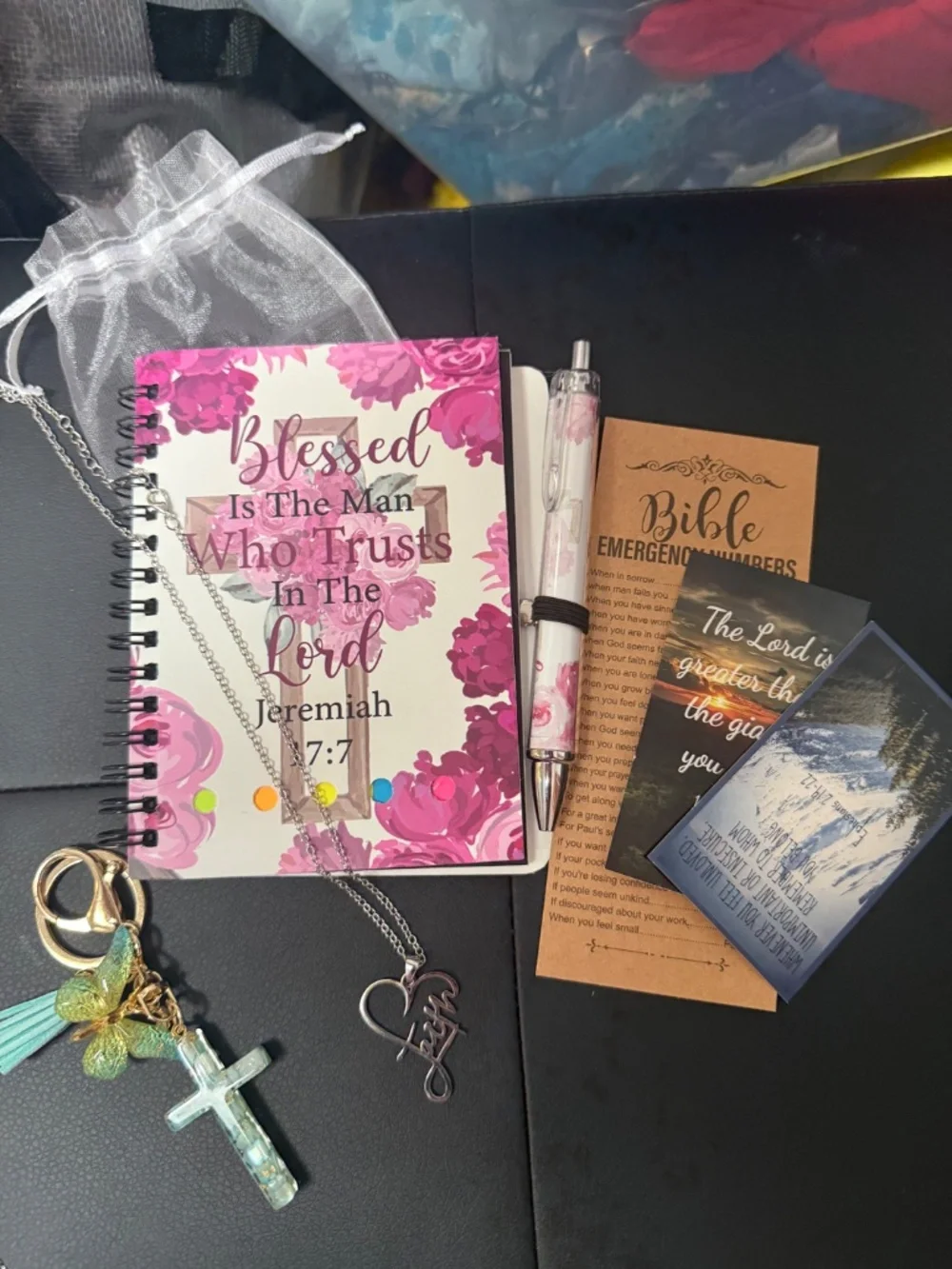 Mini Surprise Bible Journal & Faith Gift Bundle